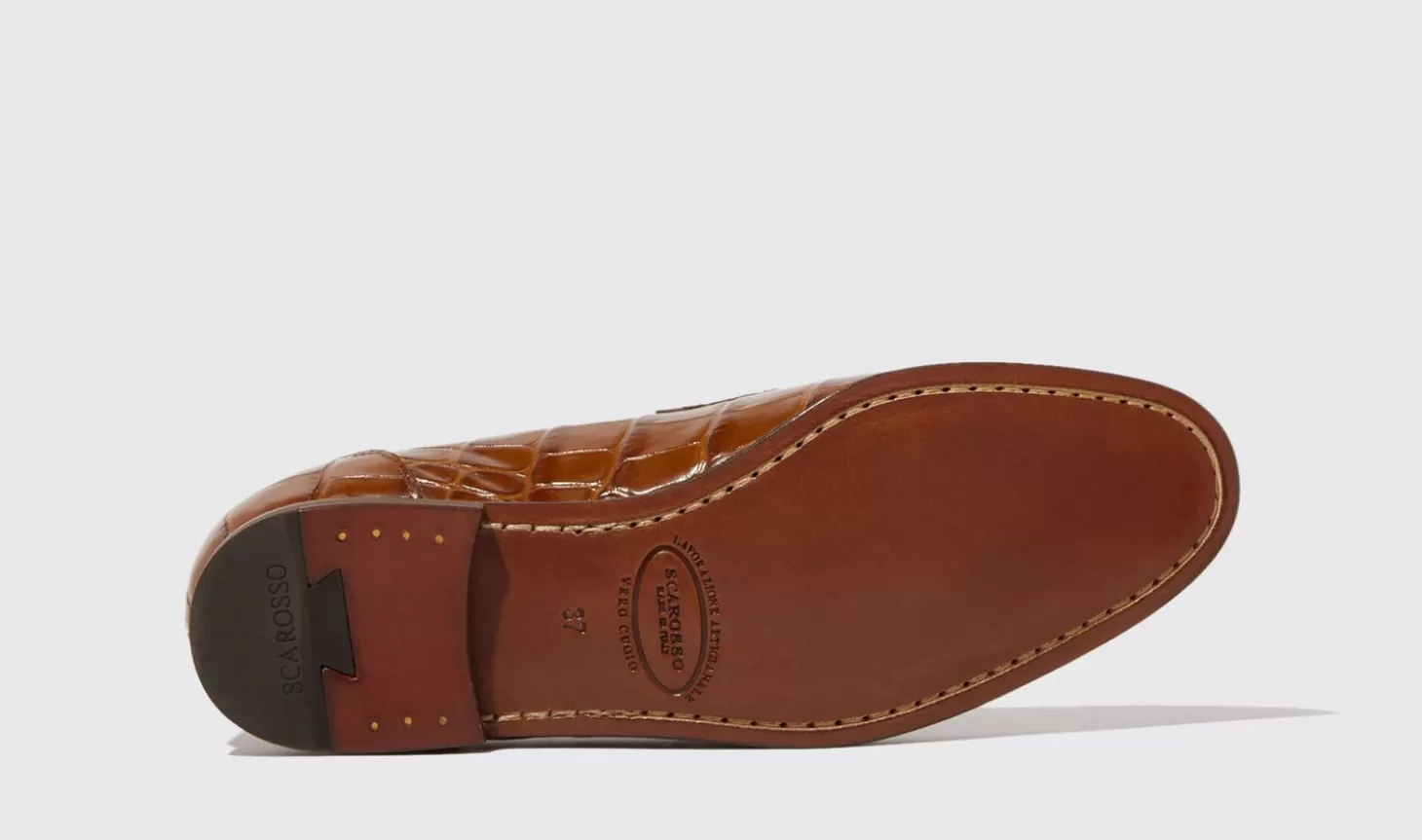 Frauen Scarosso Halbschuhe>Alessandra Brown Kroko