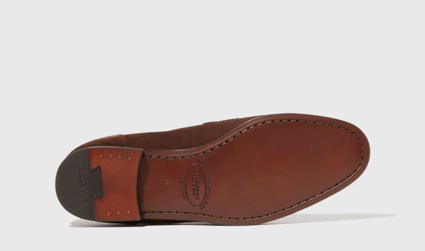 Frauen Scarosso Halbschuhe>Alessandra Hellbraunes Wildleder