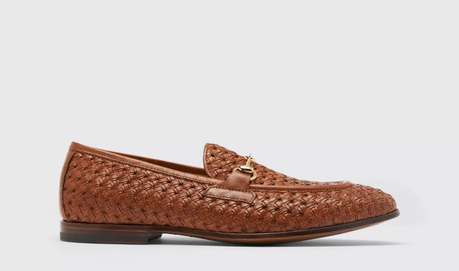 Manner Scarosso Halbschuhe>Alessandro Cognac Gewebt