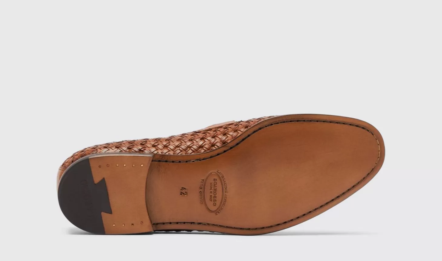 Manner Scarosso Halbschuhe>Alessandro Cognac Gewebt