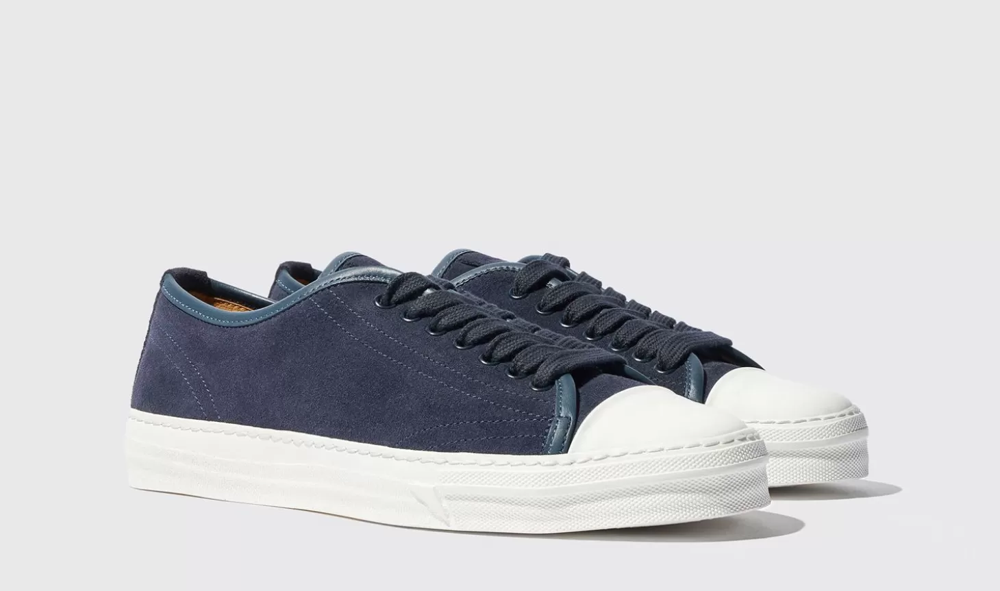 Manner Scarosso Turnschuhe>Ambrogio Blaues Wildleder