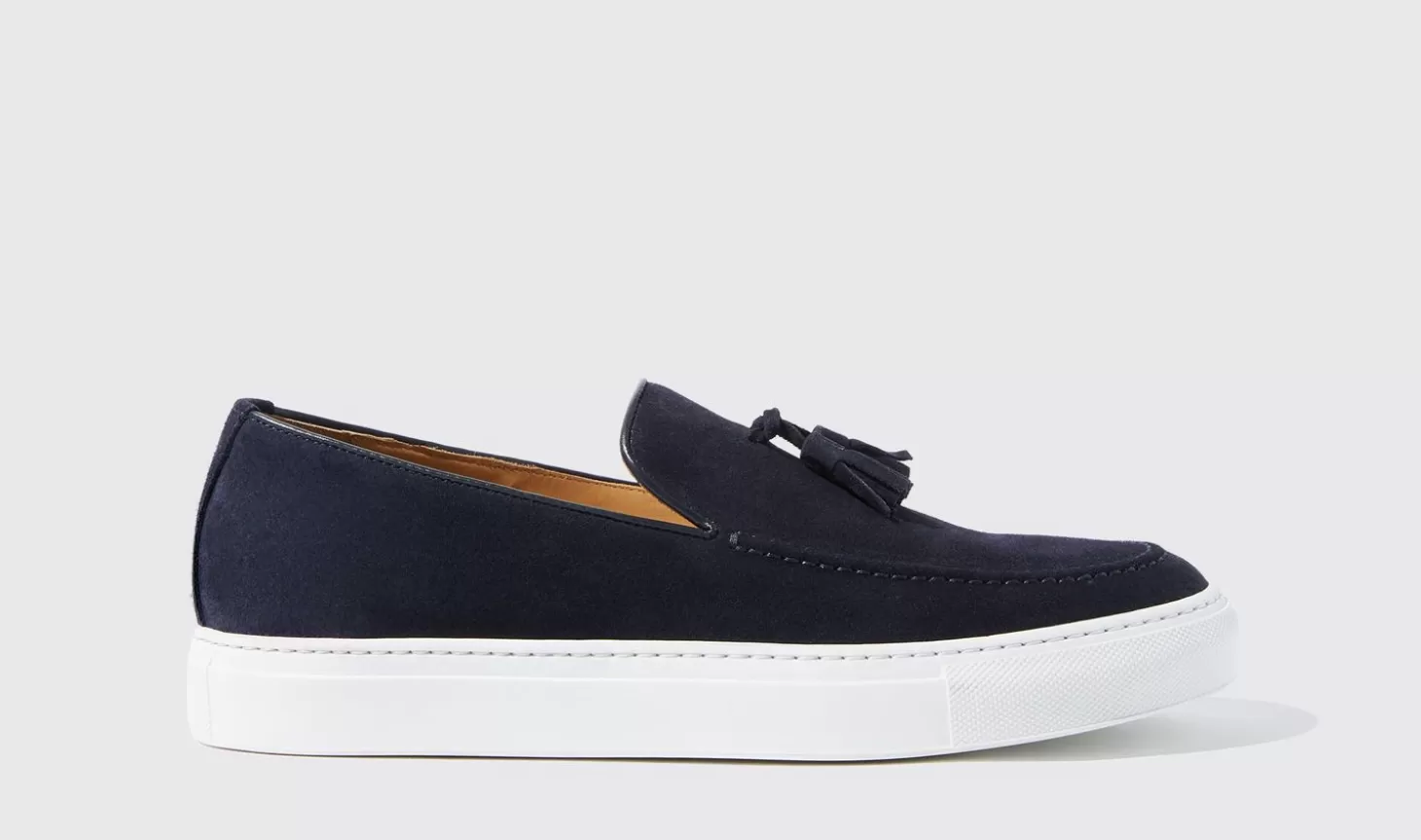 Manner Scarosso Turnschuhe>Amedeo Blu Scamosciato