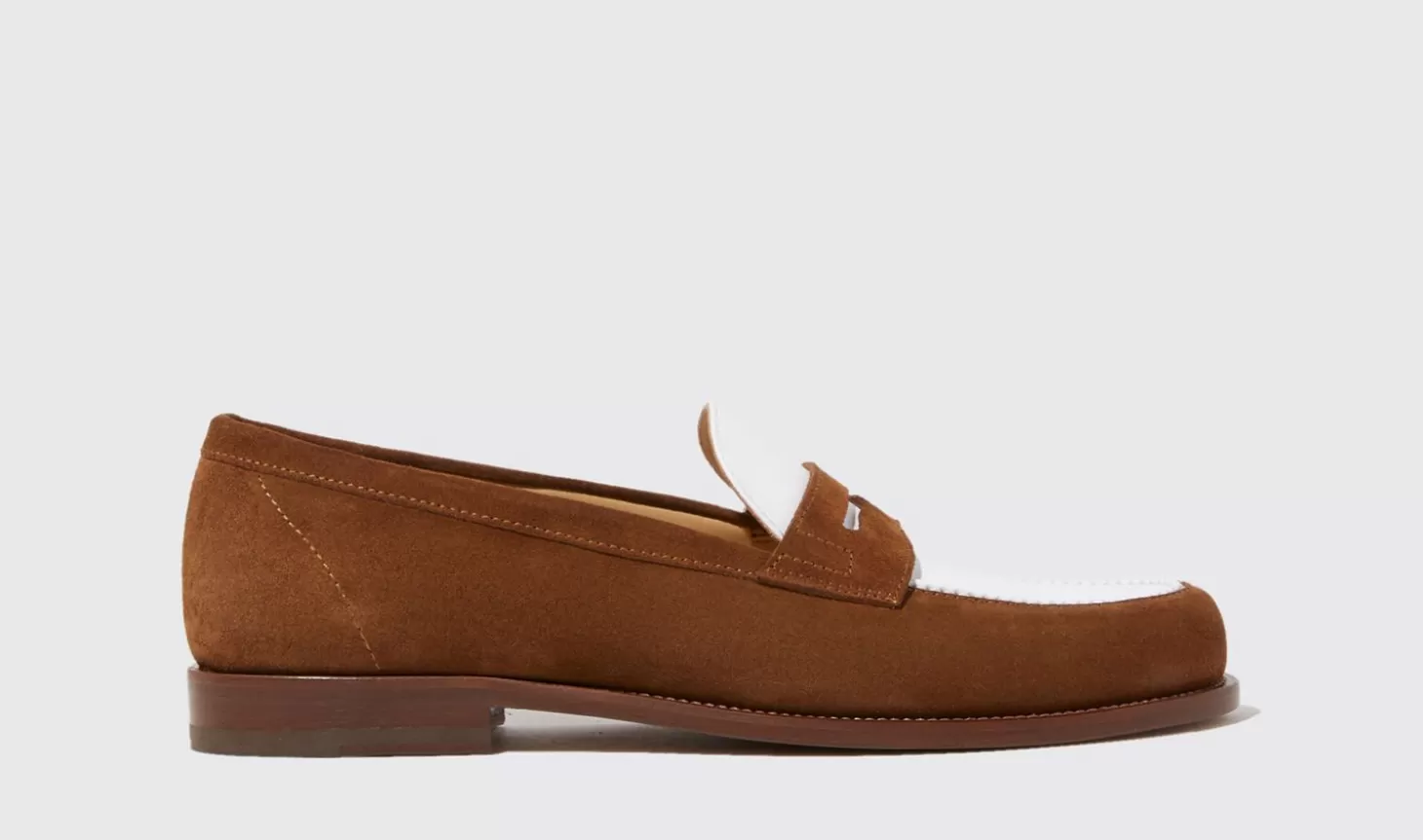 Manner Scarosso Halbschuhe>Austin Cognac-Wildleder