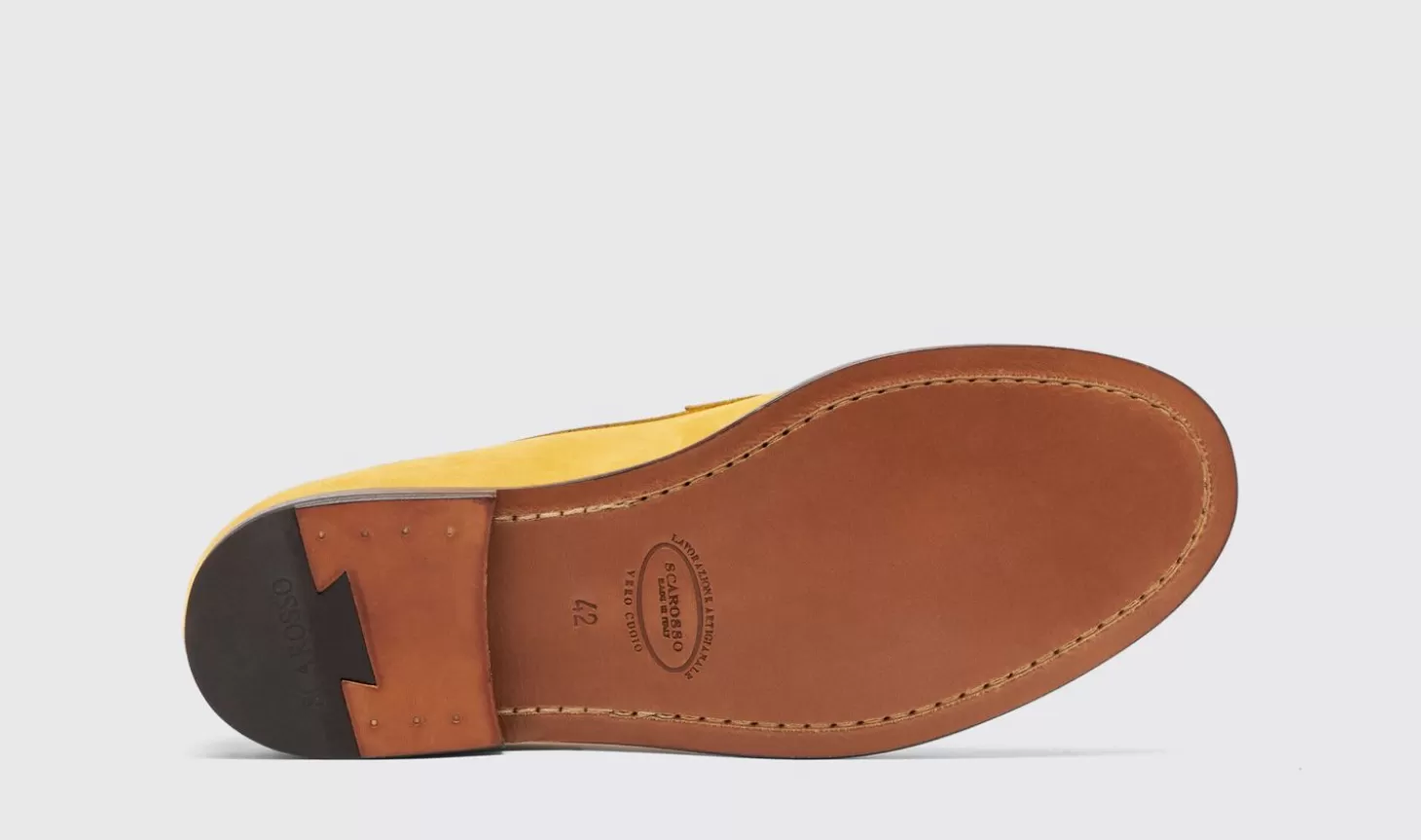 Manner Scarosso Halbschuhe>Austin Yellow Nubuk