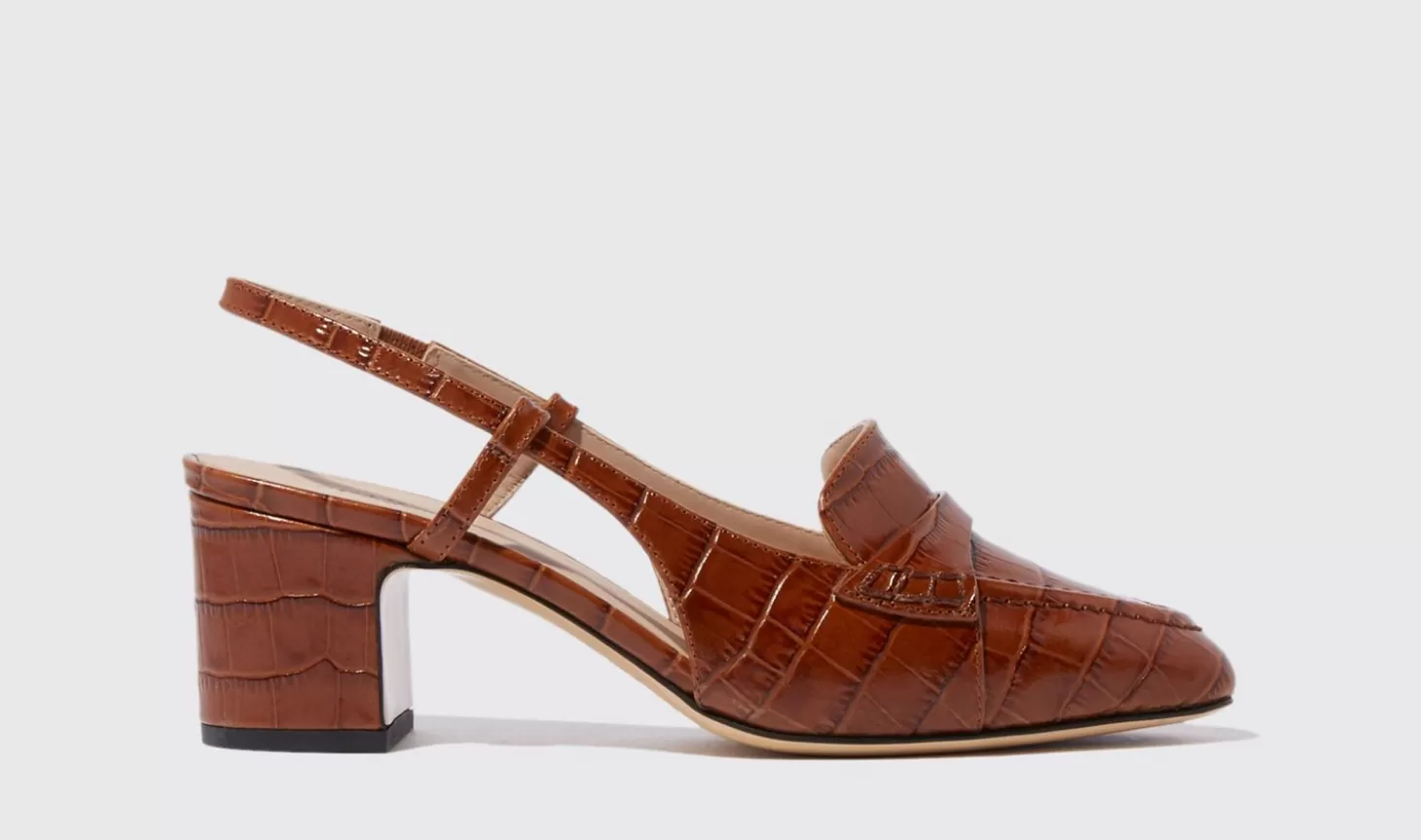 Frauen Scarosso High Heels>Bianca Tan Croco