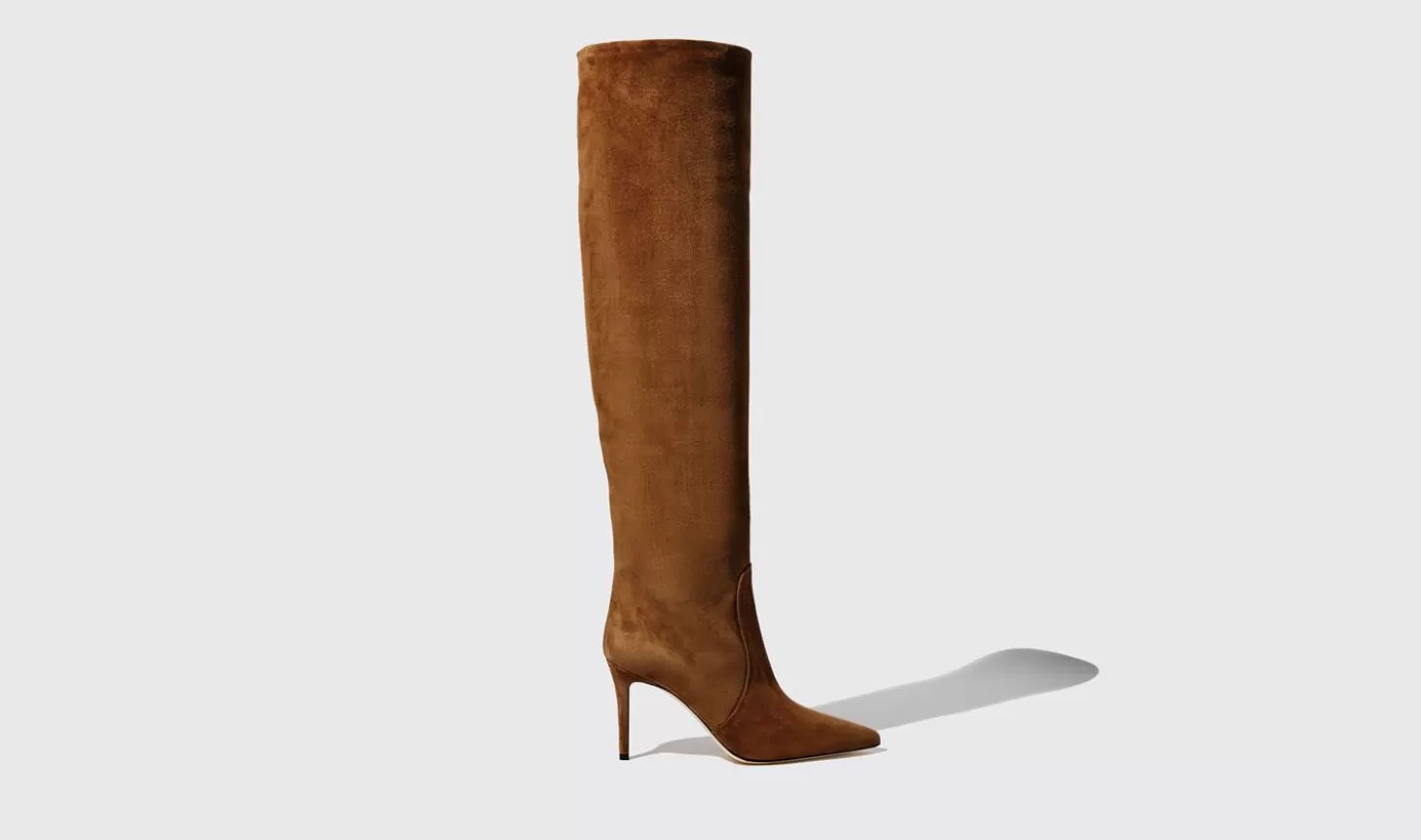 Frauen Scarosso Stiefel>Carra Tabak Wildleder