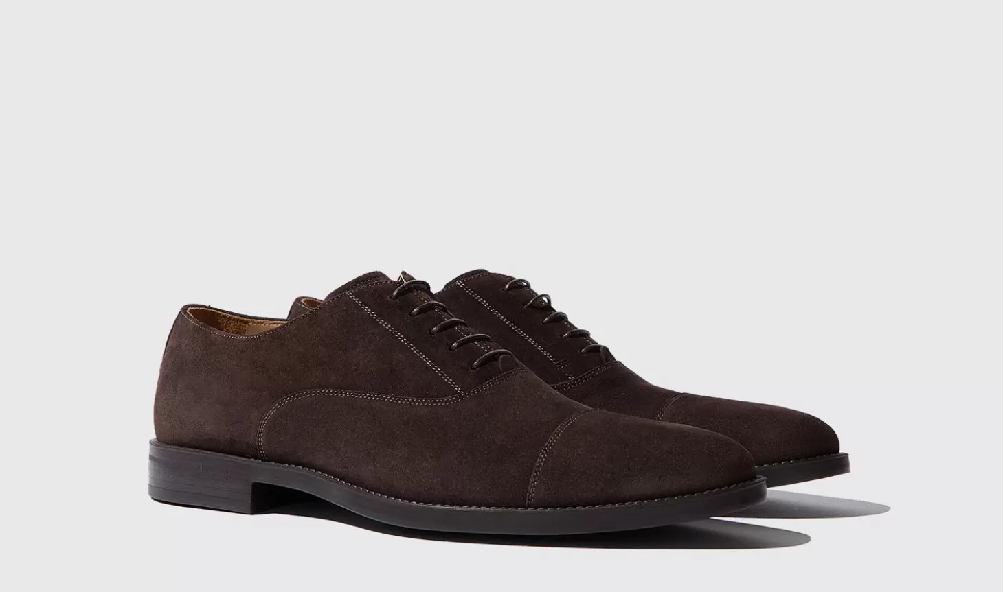 Manner Scarosso Oxfords>Cesare Moro Scamosciato