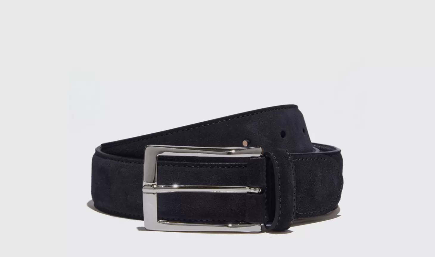 Manner Scarosso Gürtel>Cintura Blu Classica