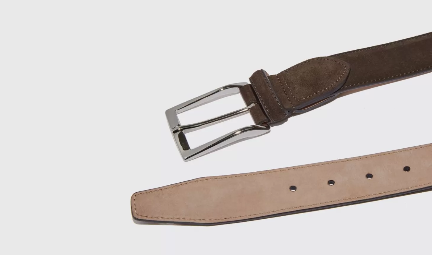Manner Scarosso Gürtel>Cintura Testa Di Moro Classica