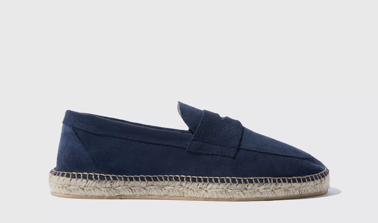 Manner Scarosso Espadrilles>Diego Blaues Wildleder