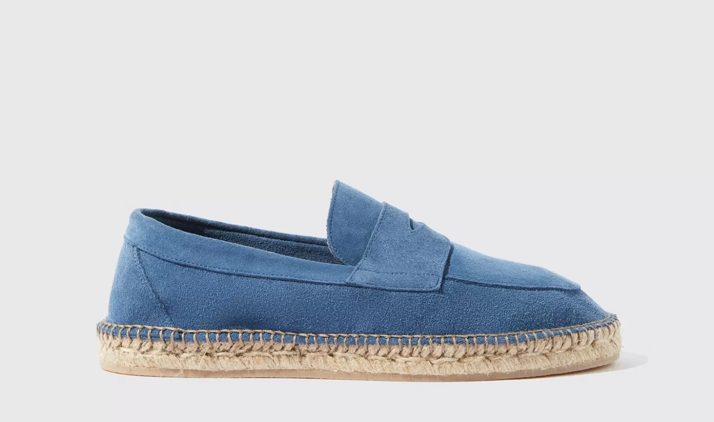 Manner Scarosso Espadrilles>Diego Steel Wildleder