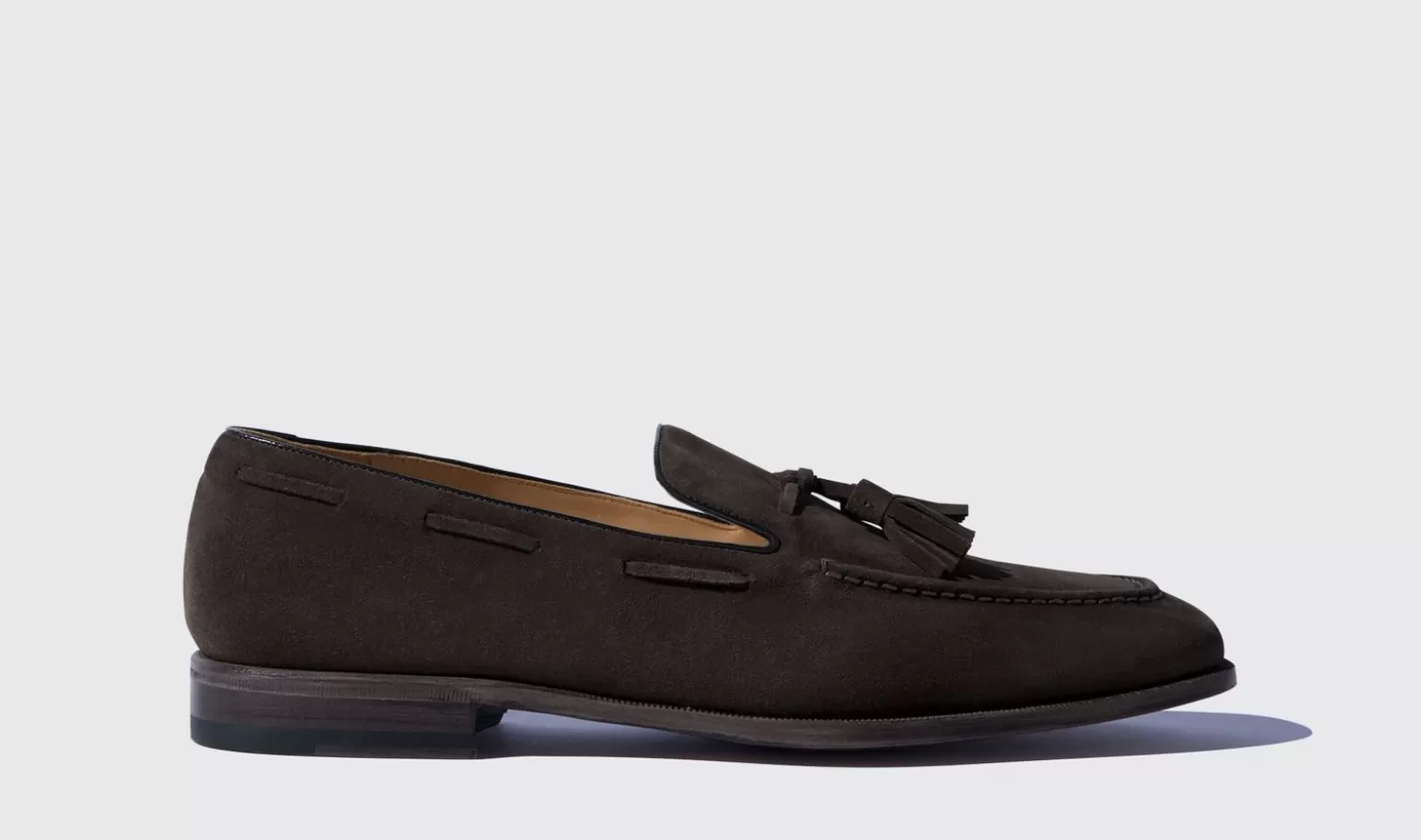 Manner Scarosso Halbschuhe>Duccio Ebano Scamosciato Leggero