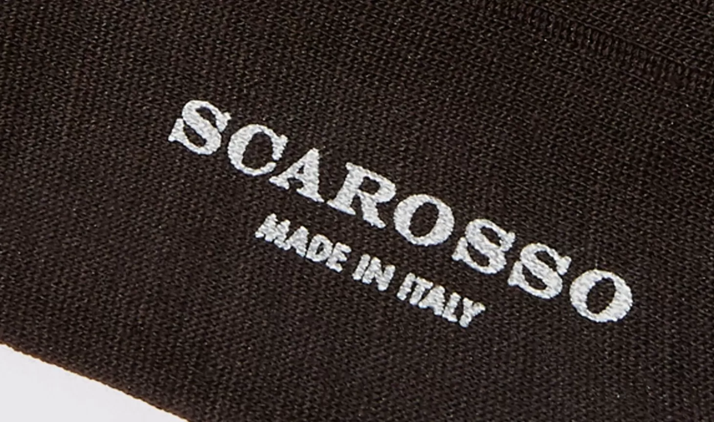 Manner Scarosso Socken>Dunkelbraune Wadensocken Aus Baumwolle