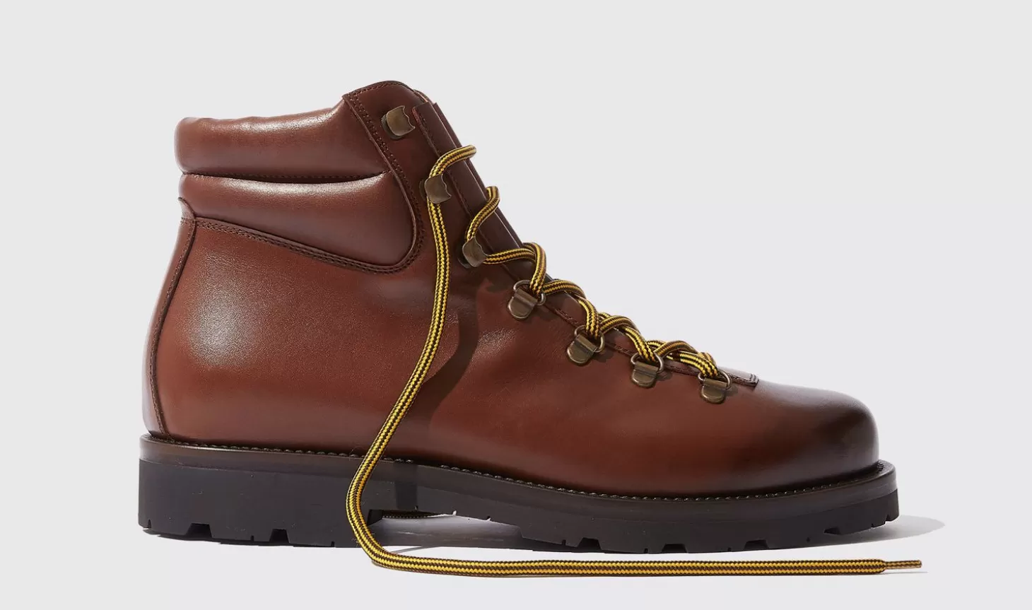Manner Scarosso Stiefel>Edmund Chestnut