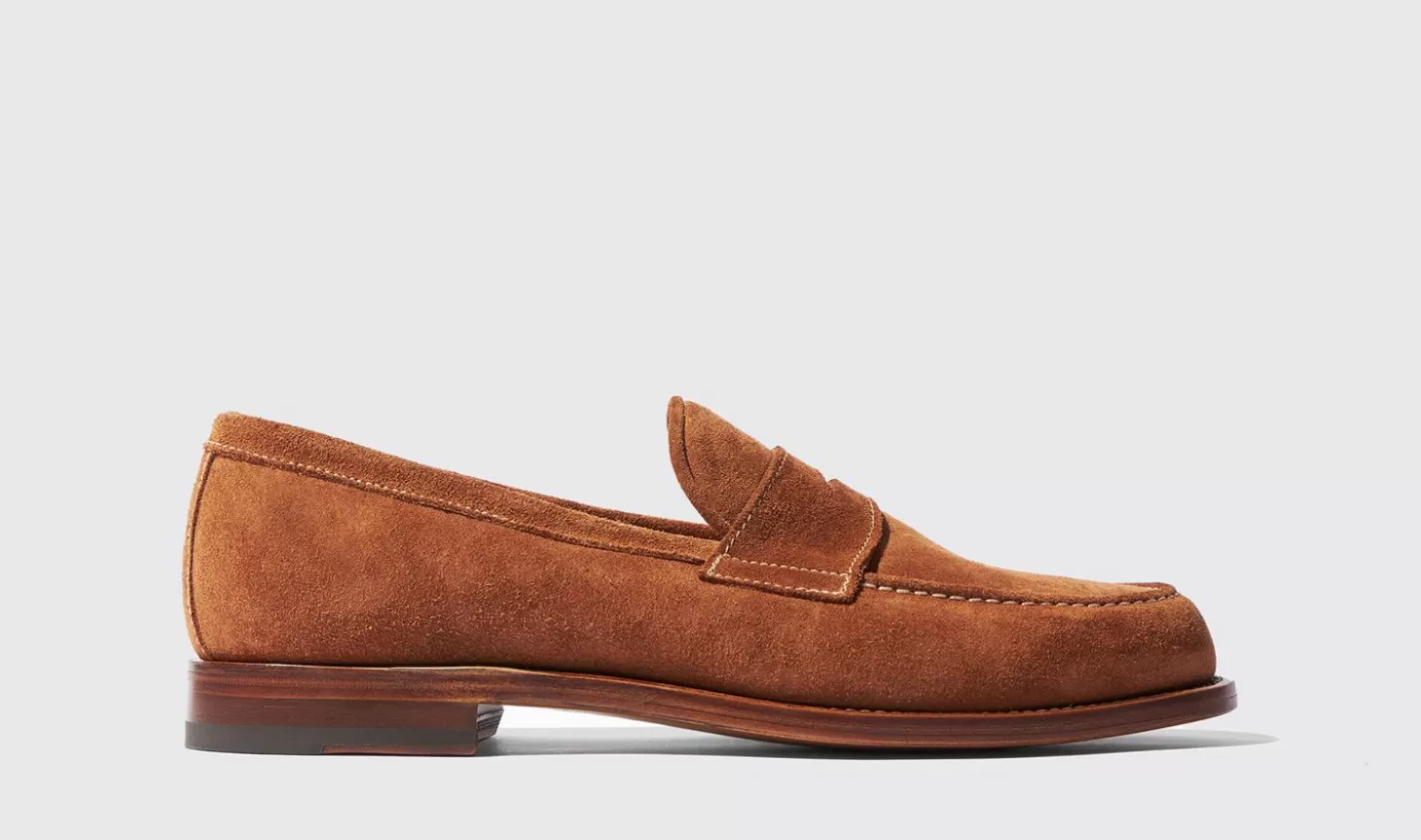Manner Scarosso Halbschuhe>Edward Tan Wildleder