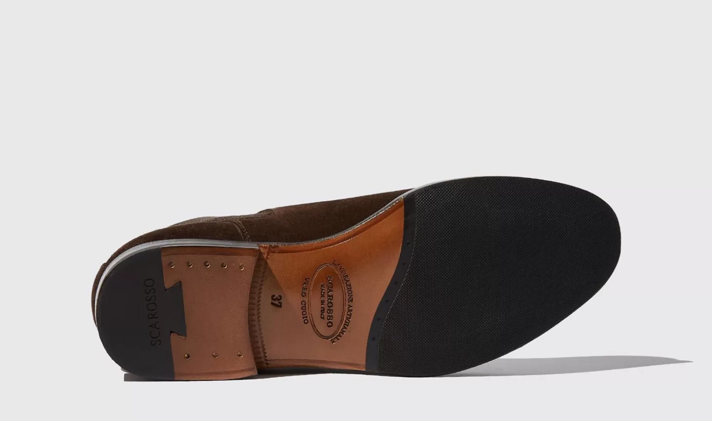 Frauen Scarosso Chelsea-Stiefel>Elena Marrone Scamosciata