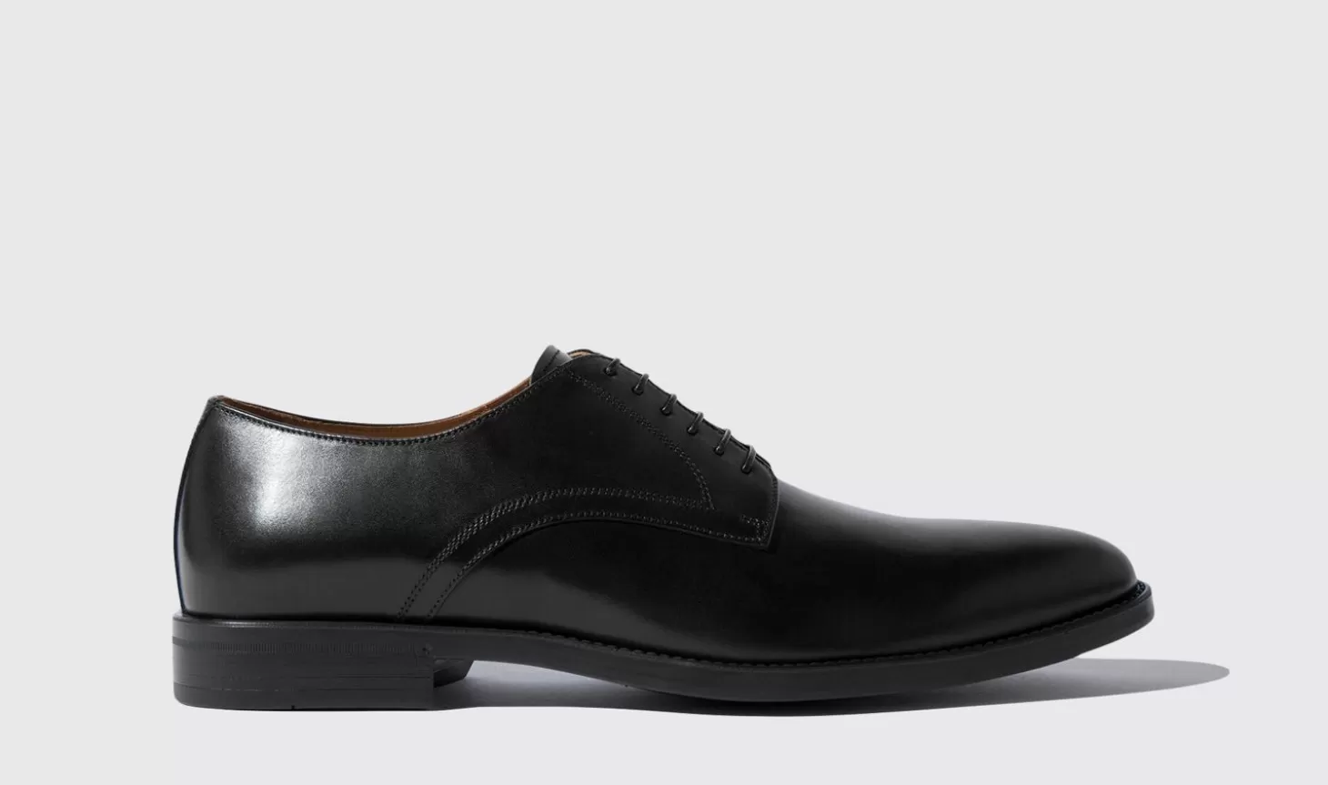 Manner Scarosso Derbys>Emilio Nero