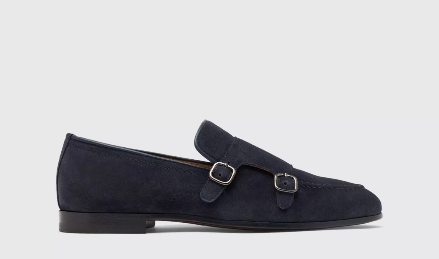 Manner Scarosso Halbschuhe>Ernesto Blaues Wildleder