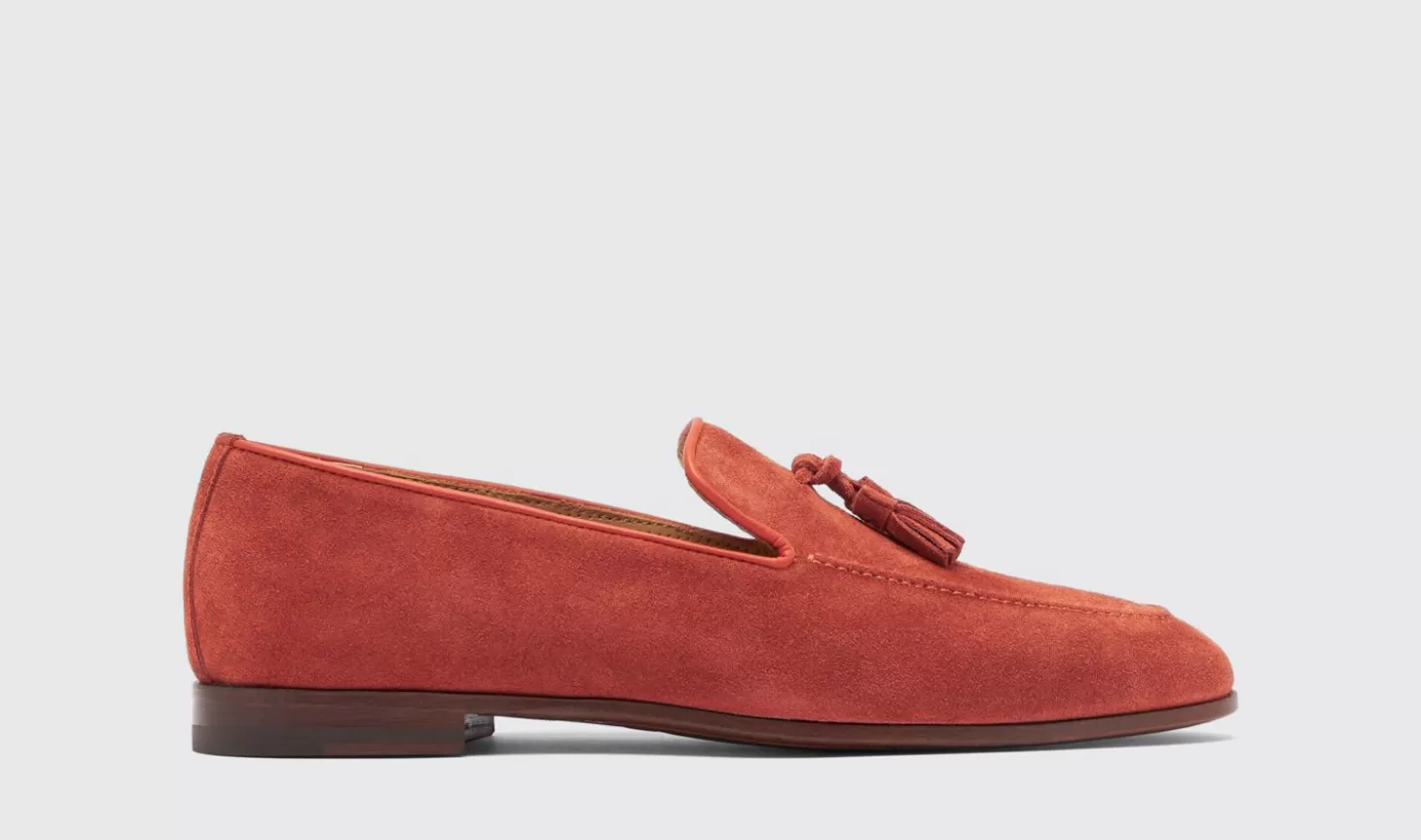 Manner Scarosso Halbschuhe>Flavio Rust Wildleder