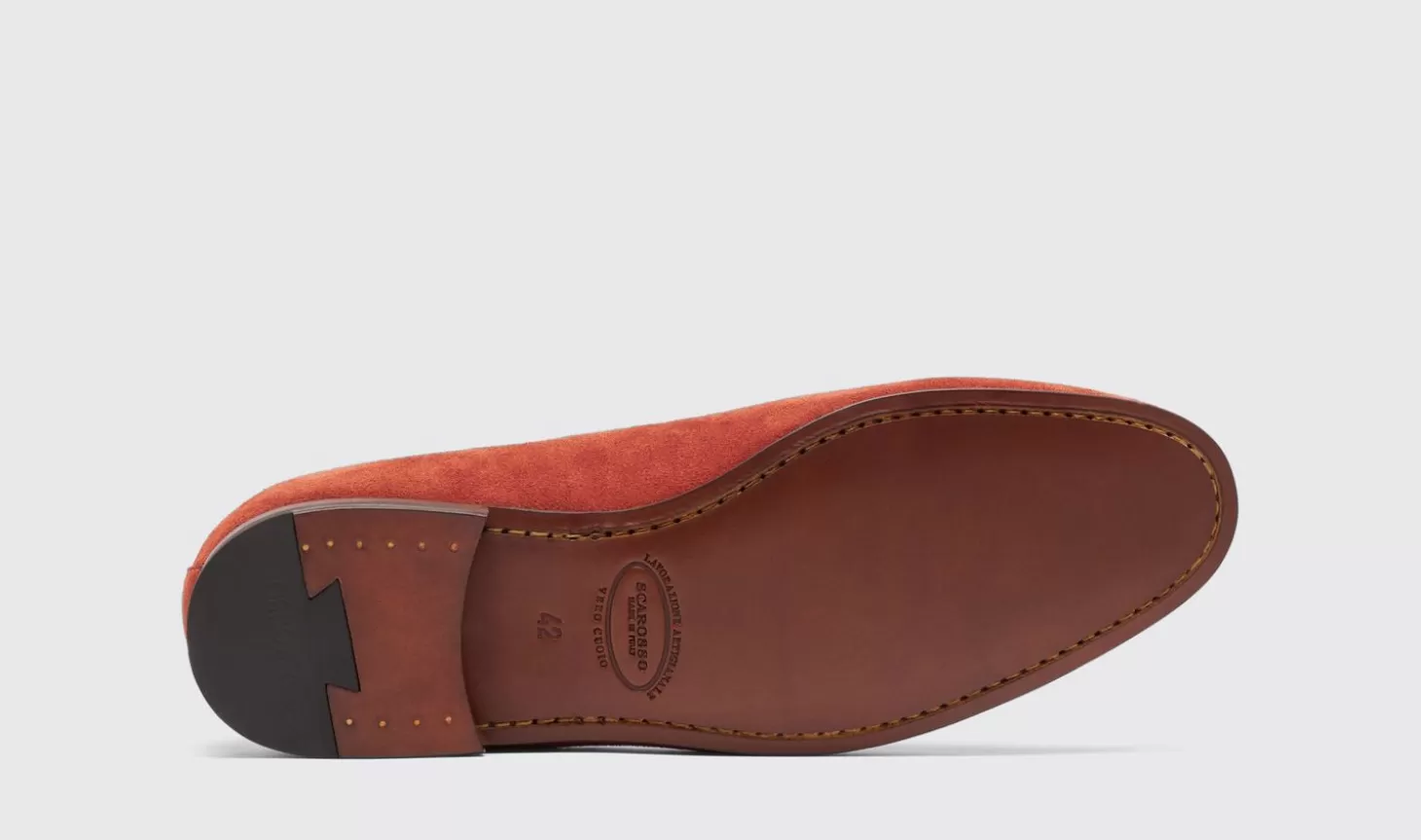 Manner Scarosso Halbschuhe>Flavio Rust Wildleder