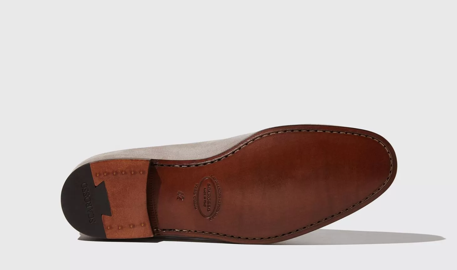 Manner Scarosso Halbschuhe>Flavio Taupe Scamosciato