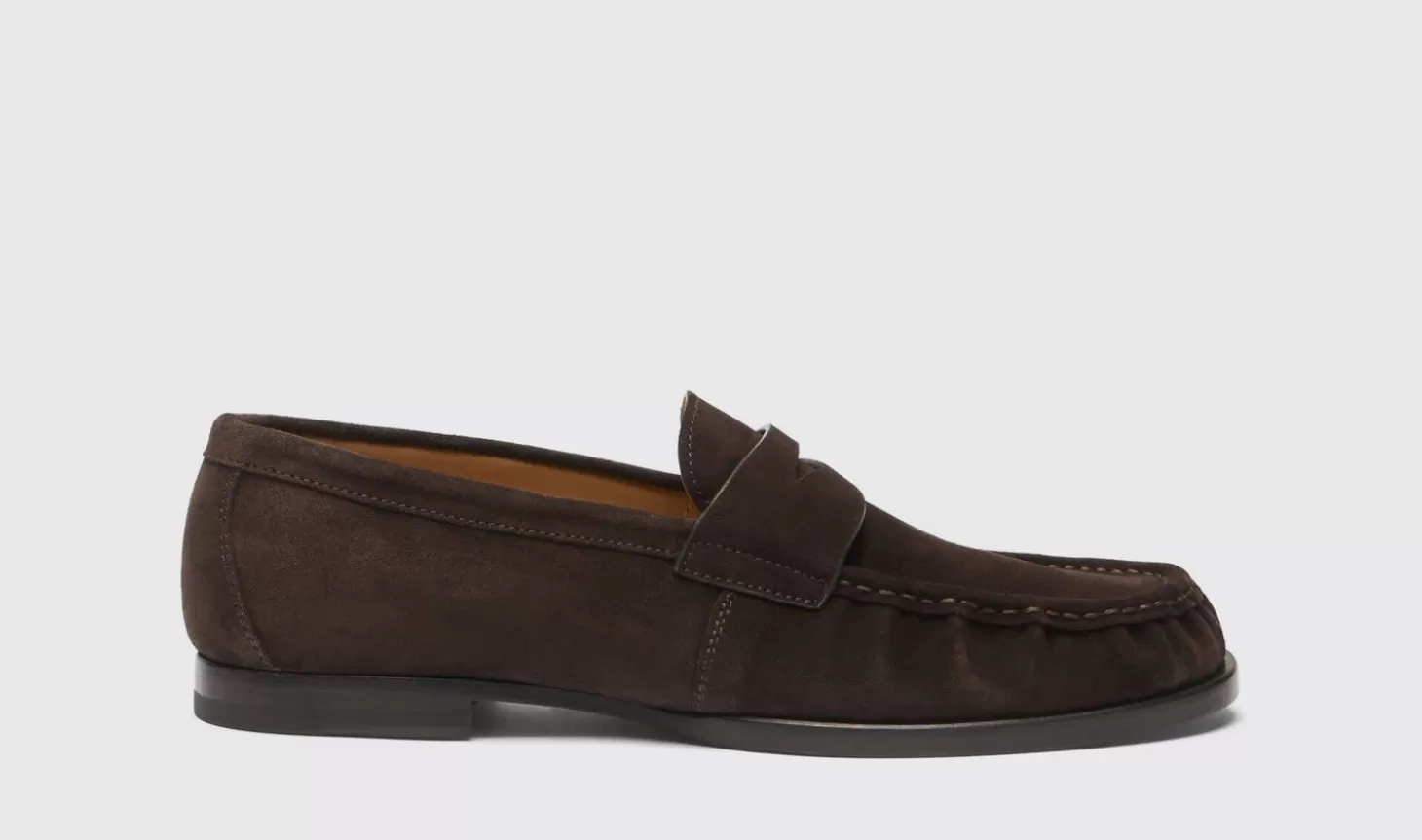 Manner Scarosso Halbschuhe>Fred Braunes Wildleder