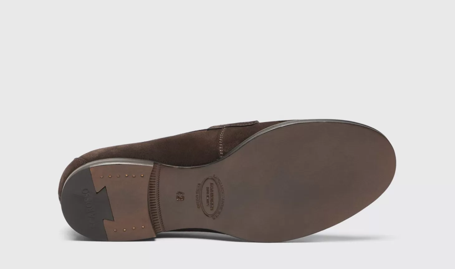 Manner Scarosso Halbschuhe>Fred Braunes Wildleder