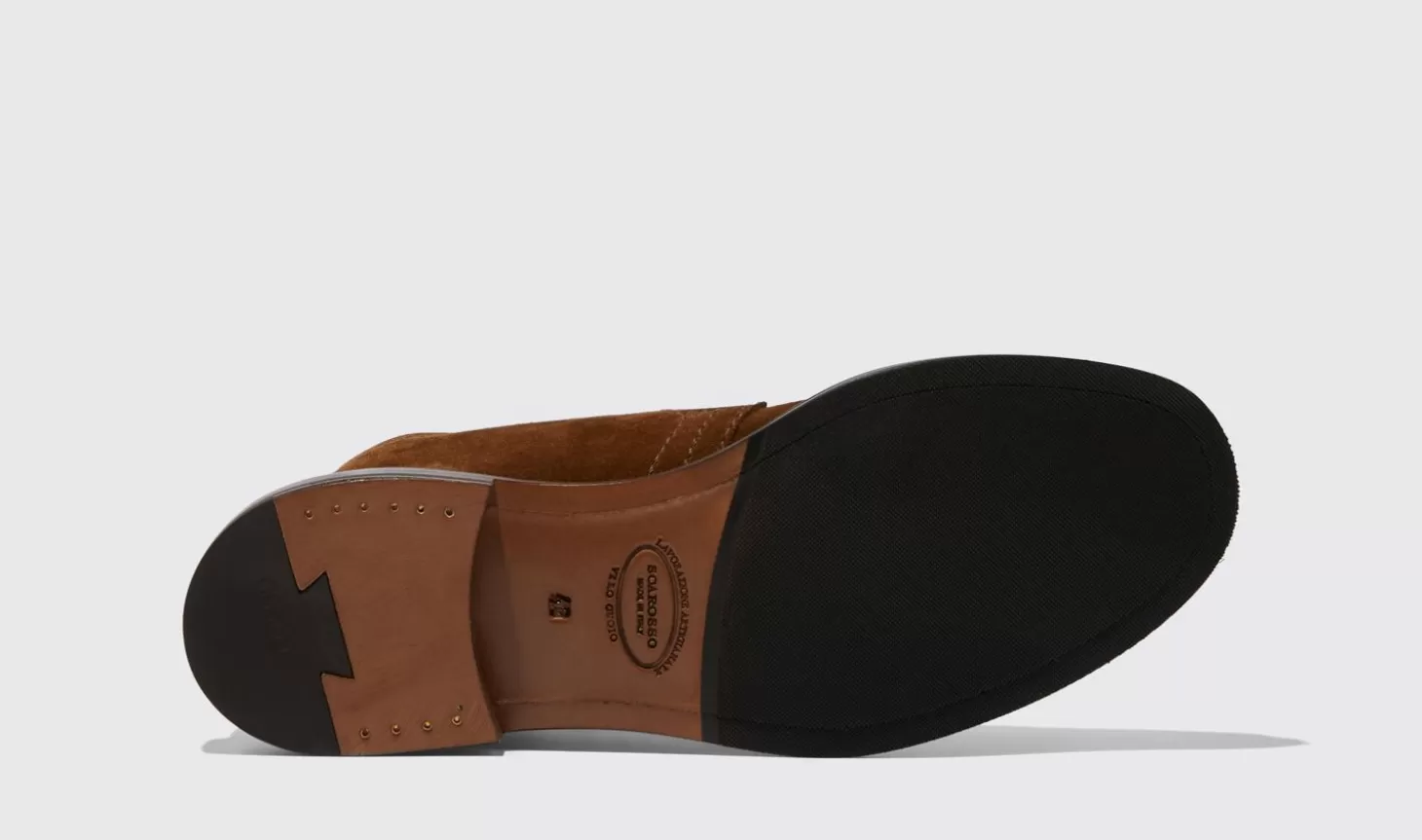 Manner Scarosso Stiefel>Gary Tobacco Wildleder