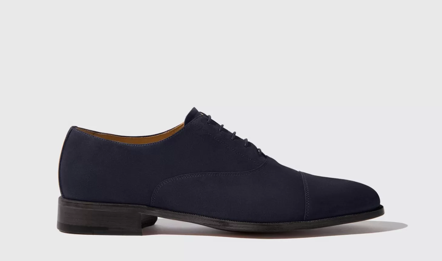 Manner Scarosso Oxfords>Giove Abisso Scamosciato Leggero