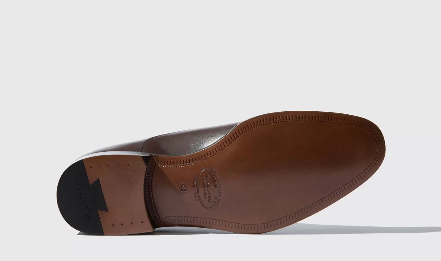 Manner Scarosso Oxfords>Giove Marrone