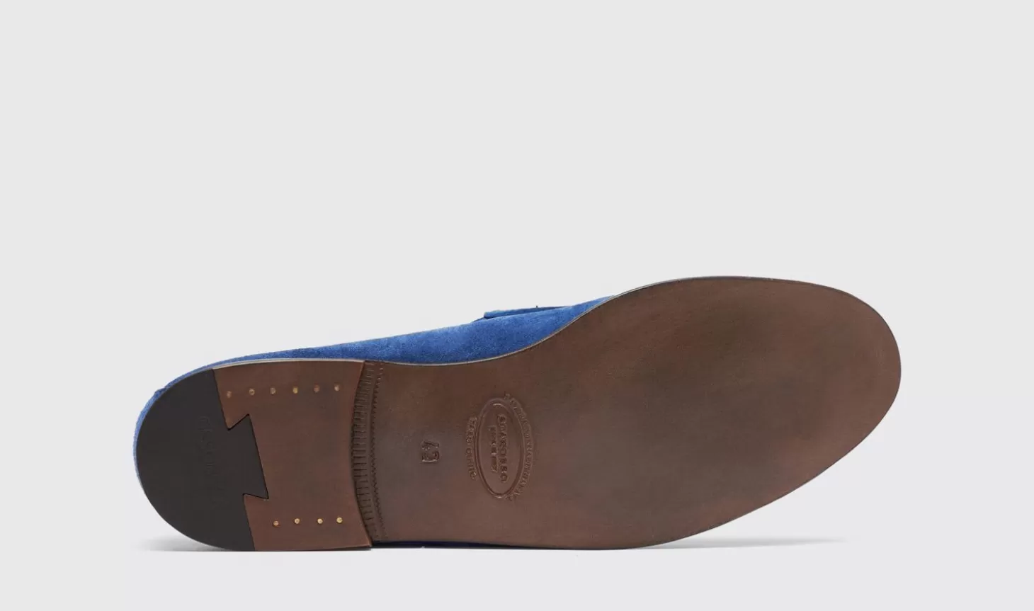 Manner Scarosso Halbschuhe>Gregory-Blaues Wildleder