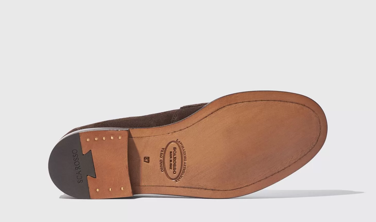 Frauen Scarosso Halbschuhe>Harper Brown Wildleder