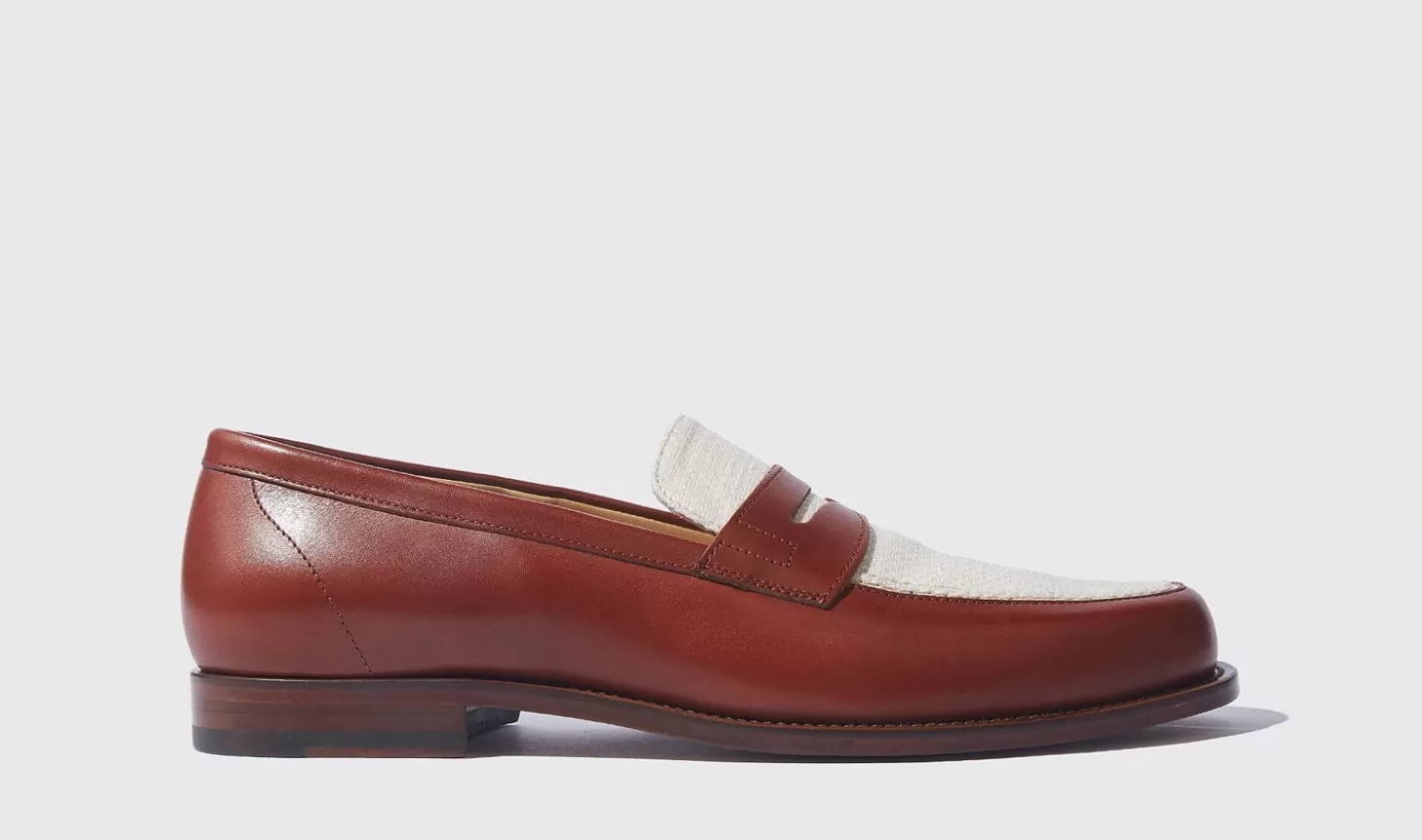 Manner Scarosso Halbschuhe>Havanna-Cognac