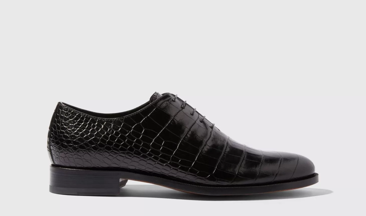 Manner Scarosso Oxfords>Ignazio Nero Cocco