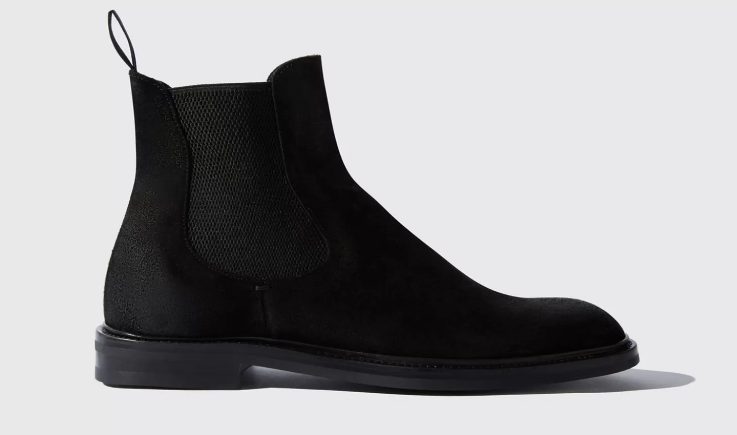 Manner Scarosso Chelsea-Stiefel>Jagerschwarz