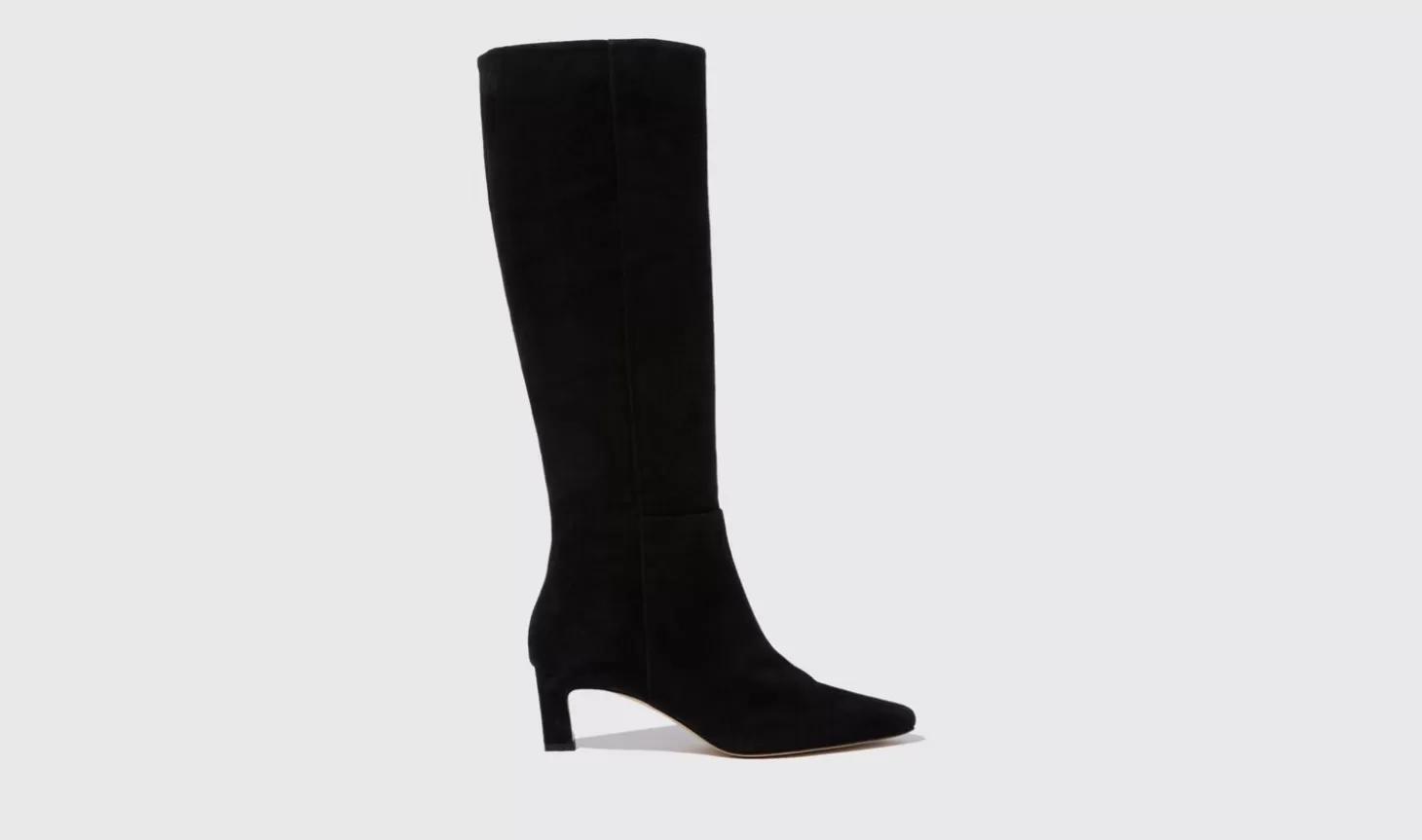 Frauen Scarosso Stiefel>Kira Schwarzes Wildleder