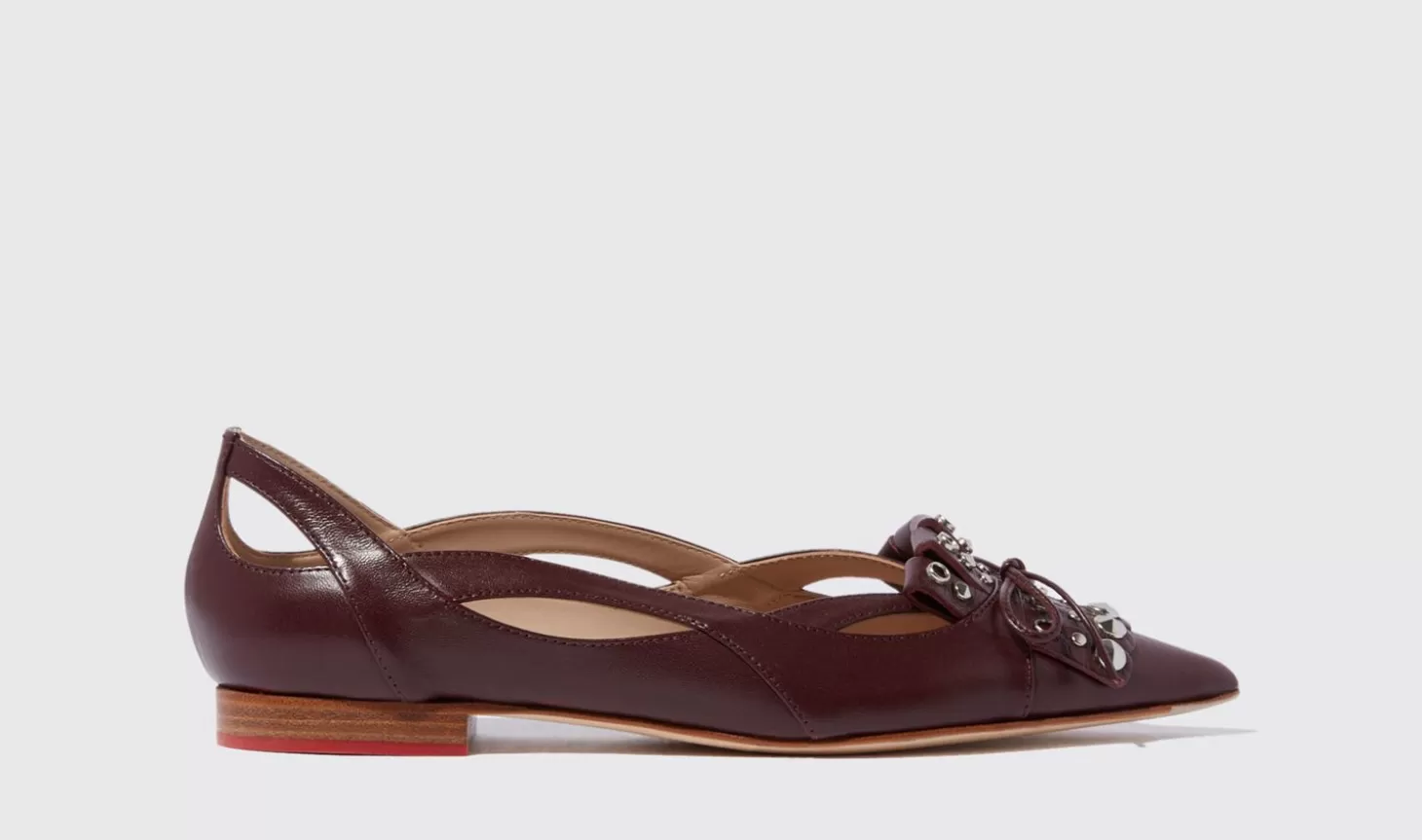 Frauen Scarosso Ballerinas>Kirsche