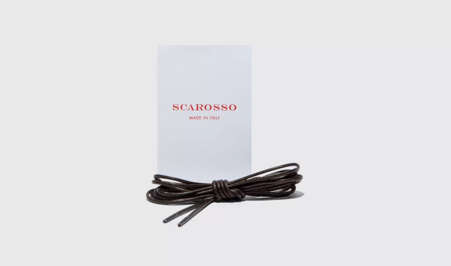 Manner Scarosso Schnürsenkel>Laccio Marrone Tondo
