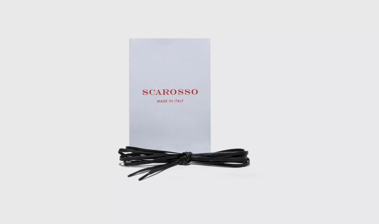 Manner Scarosso Schnürsenkel>Laccio Nero Piatto