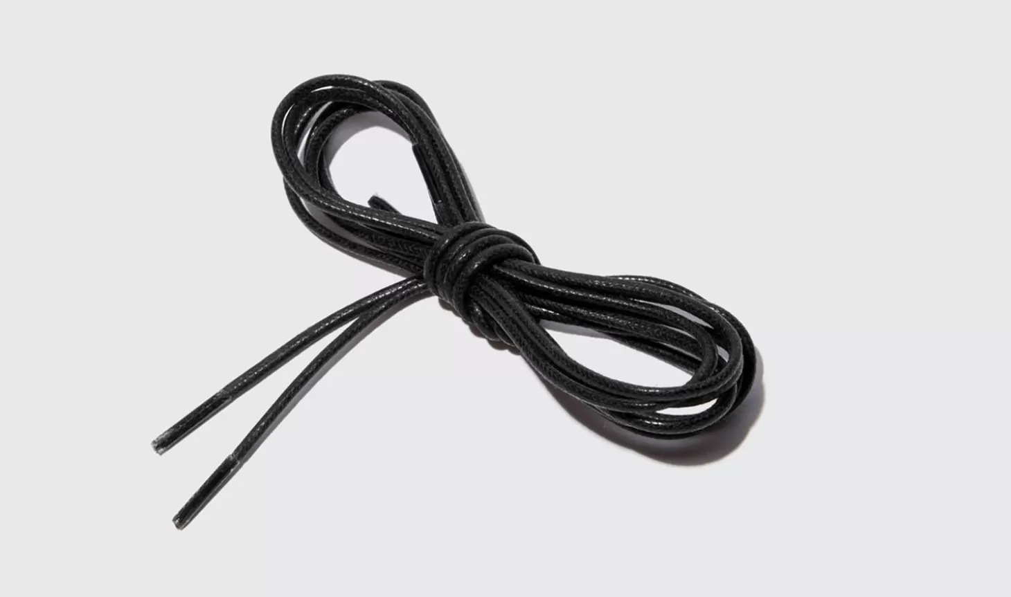 Manner Scarosso Schnürsenkel>Laccio Nero Tondo