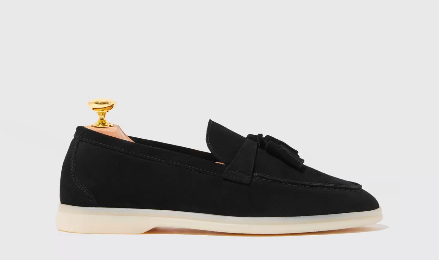 Frauen Scarosso Halbschuhe>Leandra Braunes Wildleder