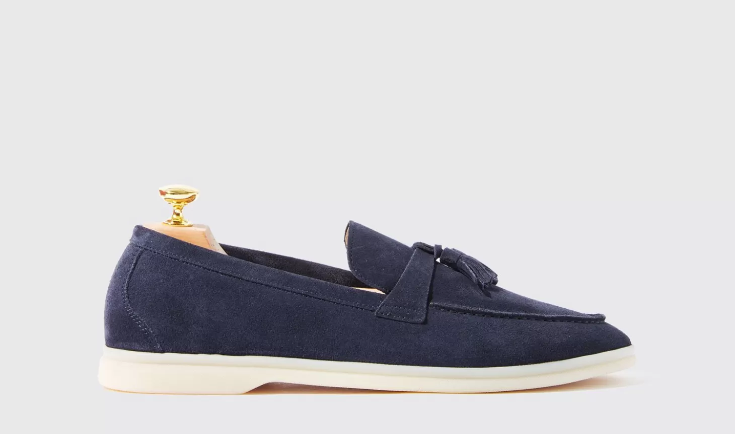 Manner Scarosso Halbschuhe>Leandro Blu Scamosciato
