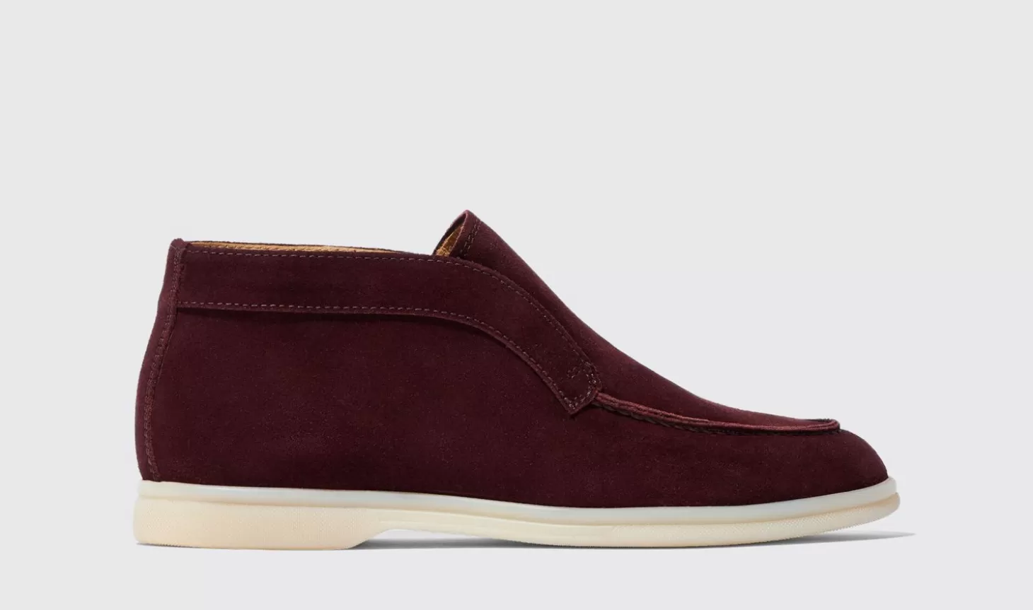 Frauen Scarosso Stiefel>Leonarda Burgunder Wildleder