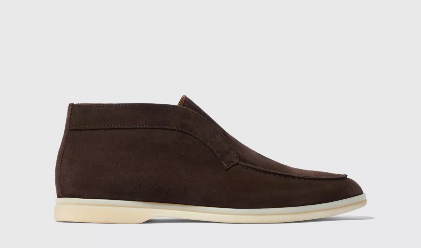 Manner Scarosso Stiefel>Leonardo Braunes Wildleder