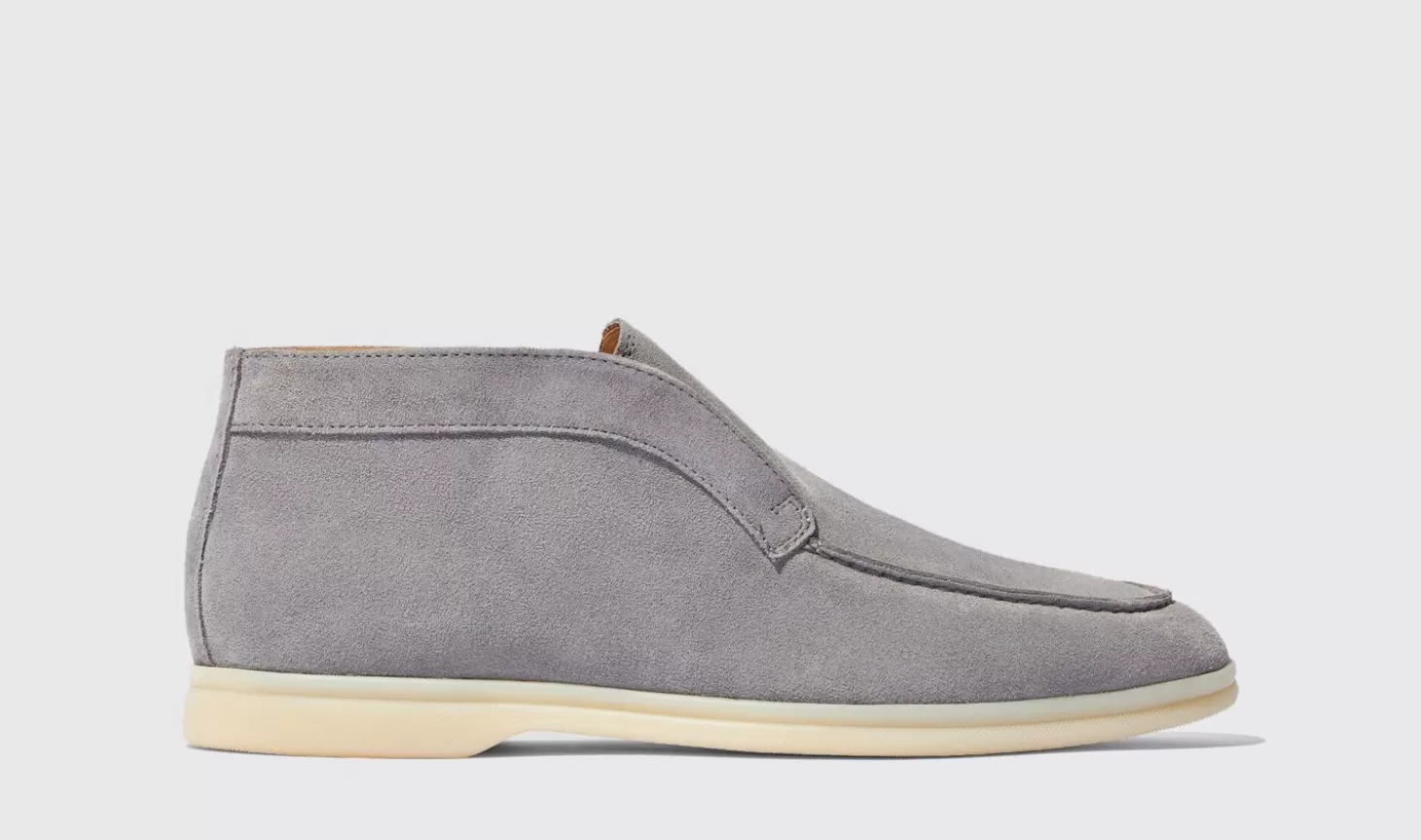 Manner Scarosso Stiefel>Leonardo Graues Wildleder