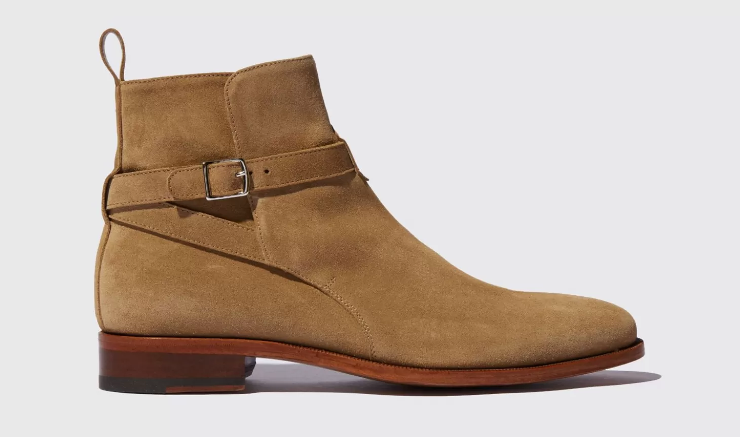 Manner Scarosso Jodhpur-Stiefel>Libero Beige Scamosciato