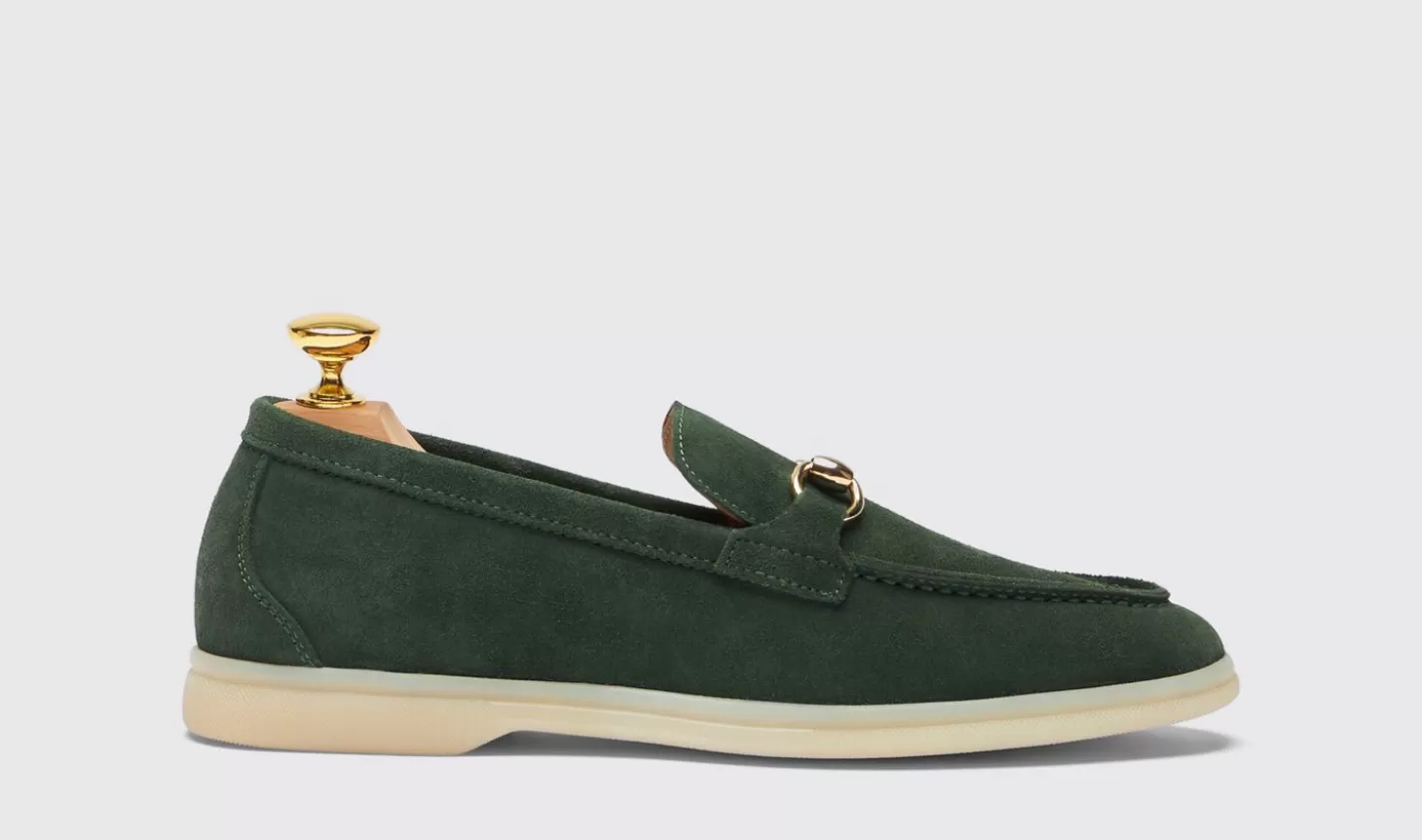 Frauen Scarosso Halbschuhe>Lilia Grunes Wildleder
