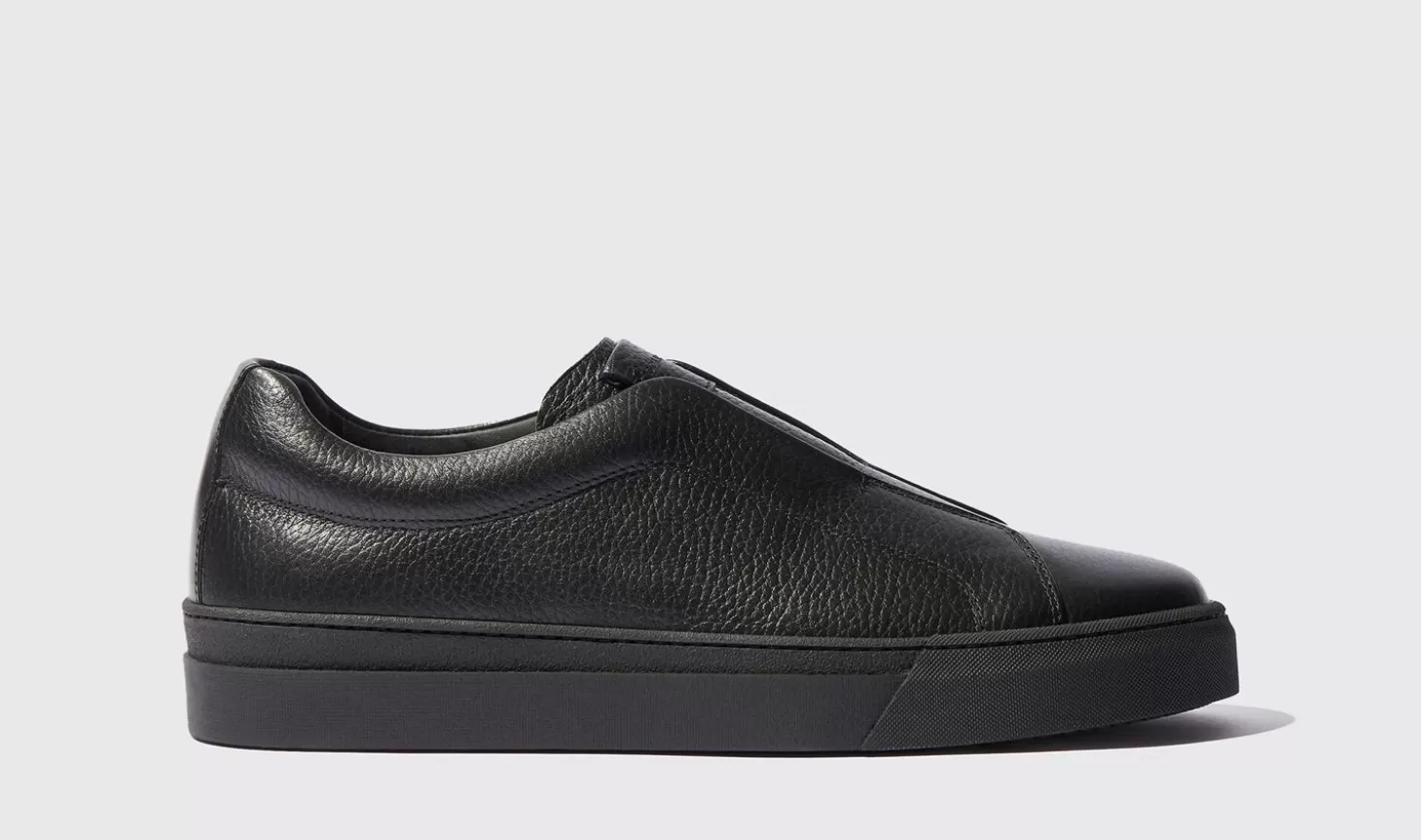 Manner Scarosso Turnschuhe>Luca Black Grain
