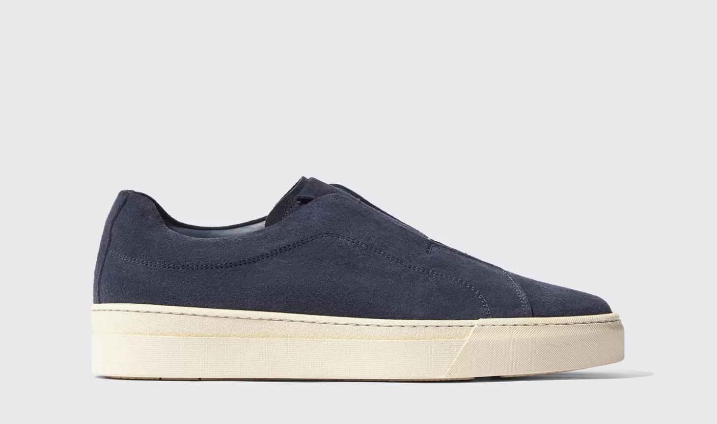 Manner Scarosso Turnschuhe>Luca Blaues Wildleder