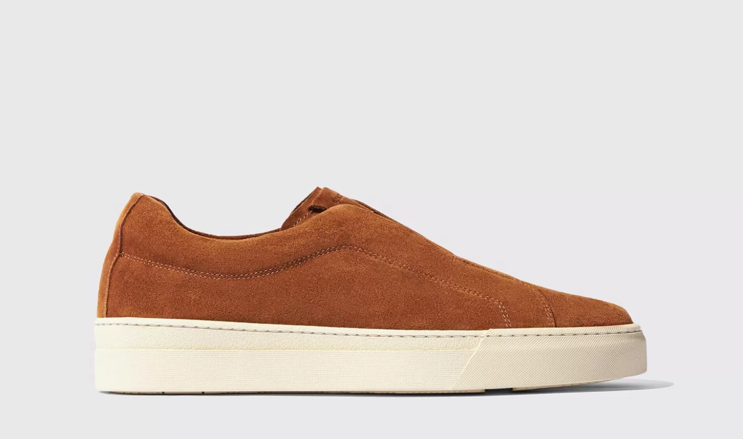 Manner Scarosso Turnschuhe>Luca Tan Wildleder